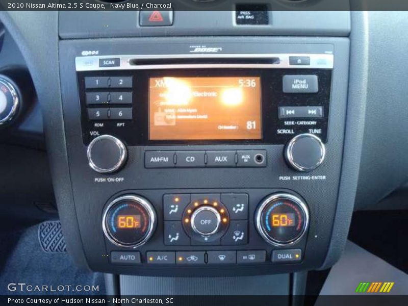 Navy Blue / Charcoal 2010 Nissan Altima 2.5 S Coupe