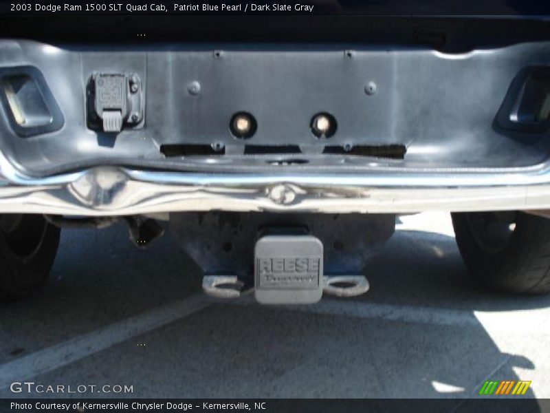 Patriot Blue Pearl / Dark Slate Gray 2003 Dodge Ram 1500 SLT Quad Cab