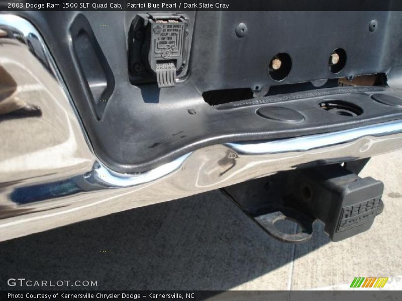 Patriot Blue Pearl / Dark Slate Gray 2003 Dodge Ram 1500 SLT Quad Cab