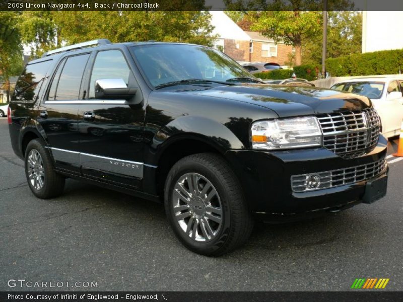 Black / Charcoal Black 2009 Lincoln Navigator 4x4
