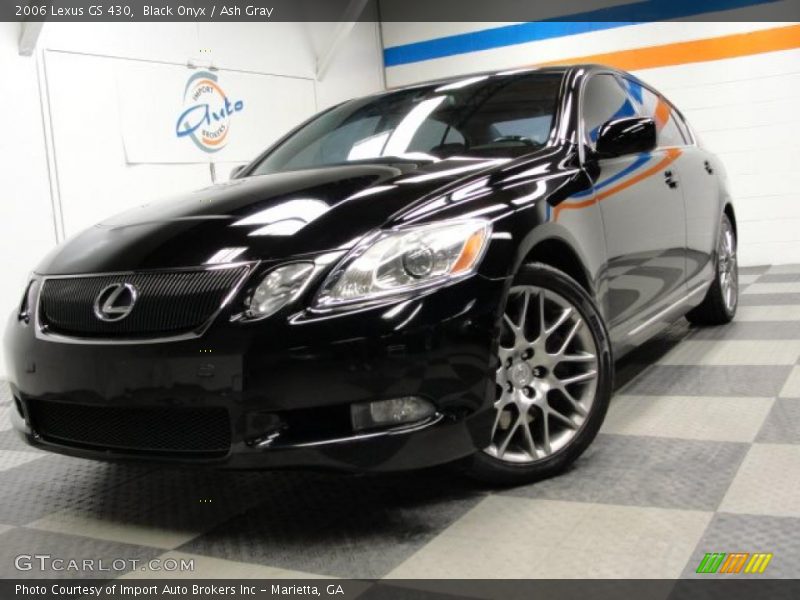 Black Onyx / Ash Gray 2006 Lexus GS 430