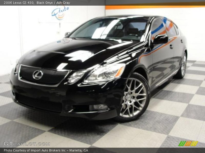Black Onyx / Ash Gray 2006 Lexus GS 430