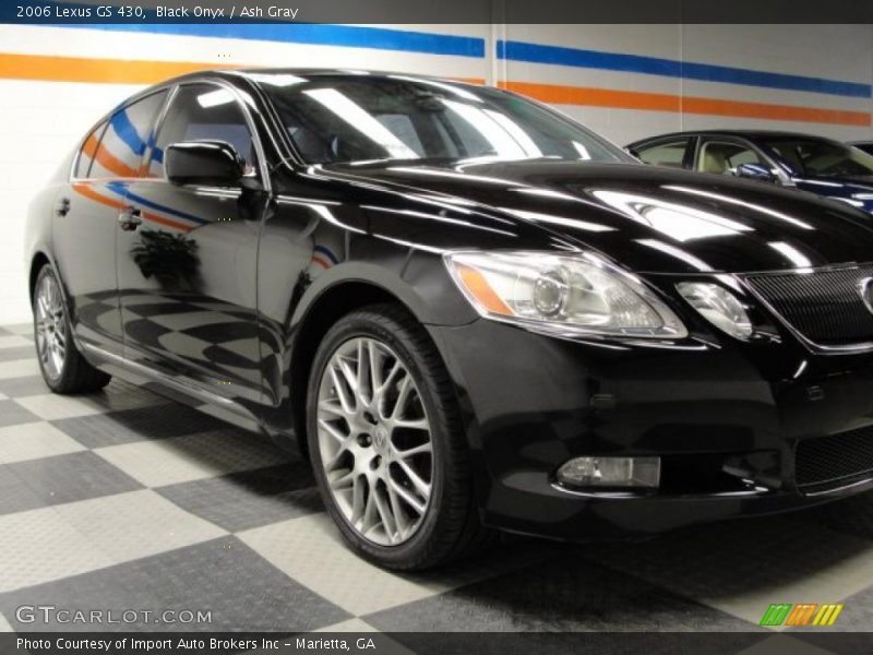 Black Onyx / Ash Gray 2006 Lexus GS 430