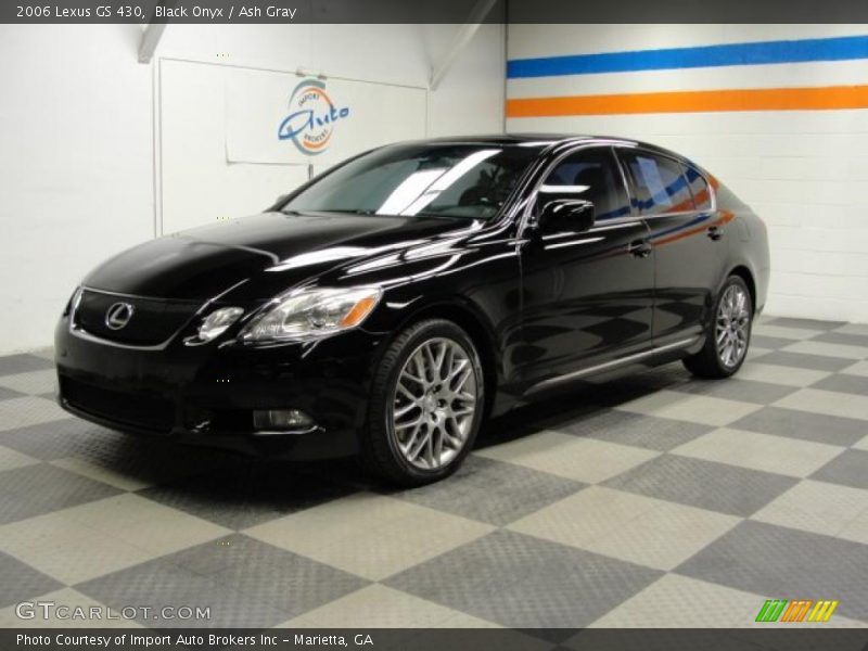 Black Onyx / Ash Gray 2006 Lexus GS 430