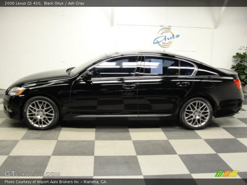 Black Onyx / Ash Gray 2006 Lexus GS 430