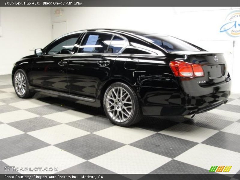 Black Onyx / Ash Gray 2006 Lexus GS 430