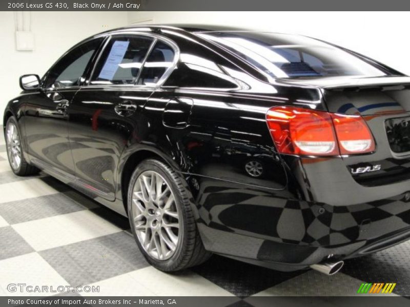 Black Onyx / Ash Gray 2006 Lexus GS 430