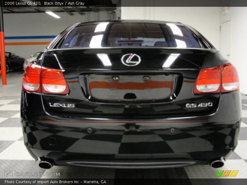 Black Onyx / Ash Gray 2006 Lexus GS 430