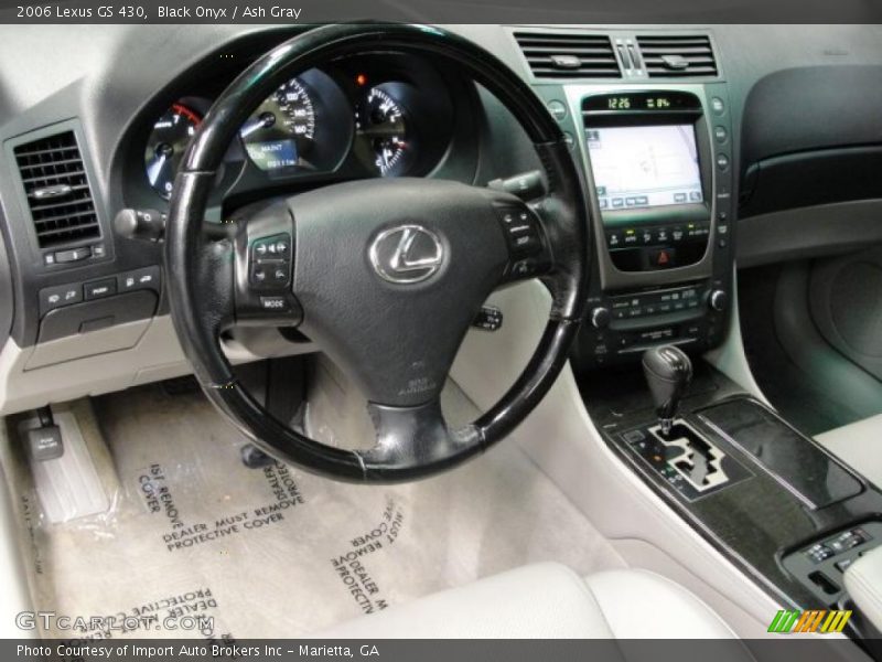 Black Onyx / Ash Gray 2006 Lexus GS 430
