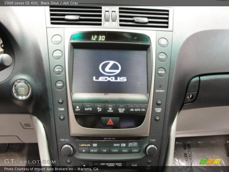 Black Onyx / Ash Gray 2006 Lexus GS 430