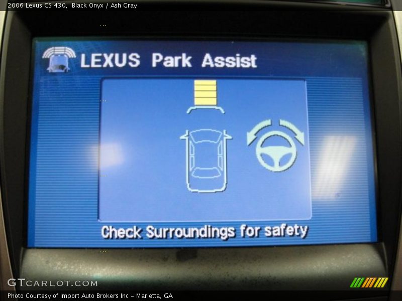 Black Onyx / Ash Gray 2006 Lexus GS 430