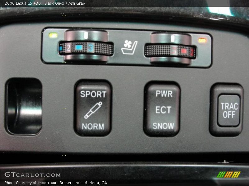 Black Onyx / Ash Gray 2006 Lexus GS 430
