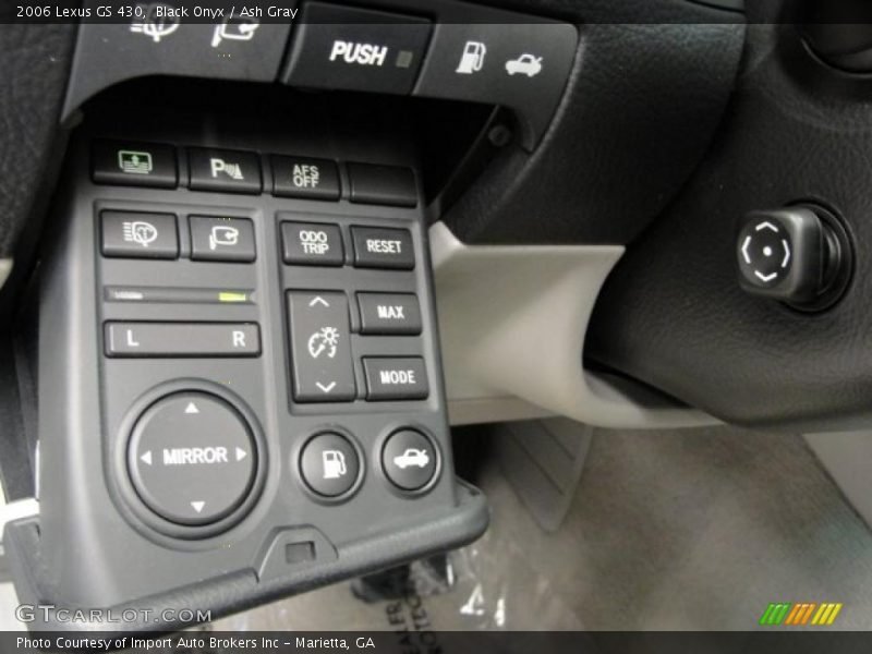Black Onyx / Ash Gray 2006 Lexus GS 430