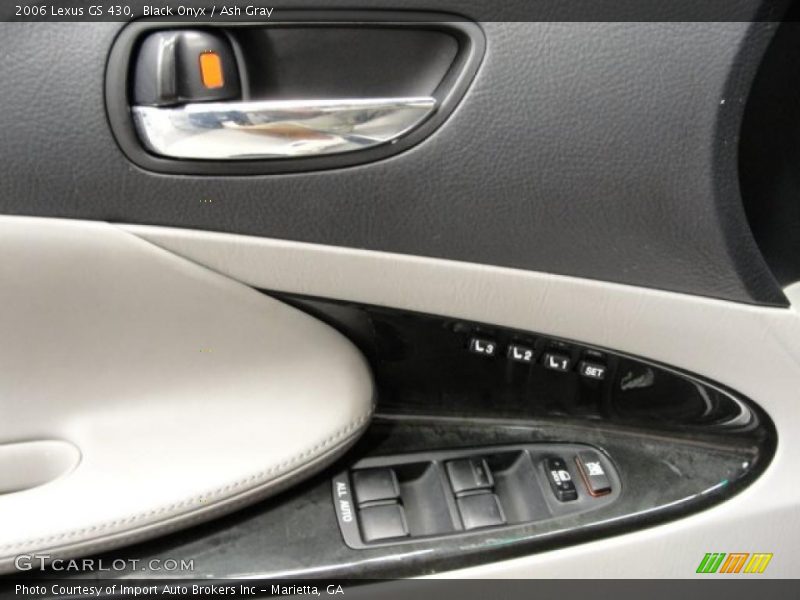 Black Onyx / Ash Gray 2006 Lexus GS 430