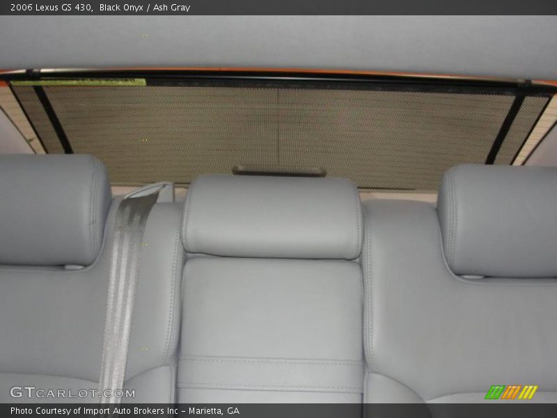 Black Onyx / Ash Gray 2006 Lexus GS 430