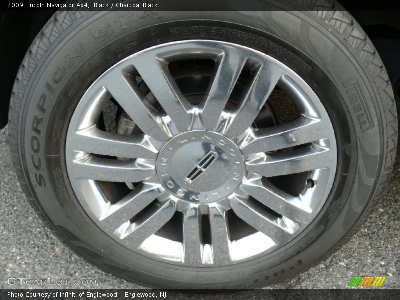 Black / Charcoal Black 2009 Lincoln Navigator 4x4