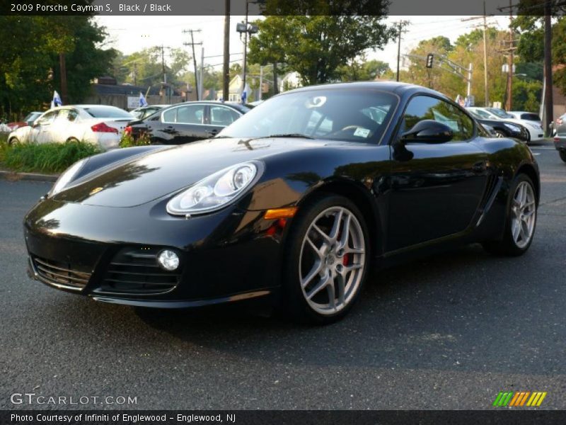 Black / Black 2009 Porsche Cayman S