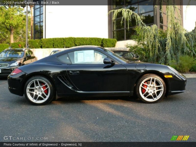 Black / Black 2009 Porsche Cayman S