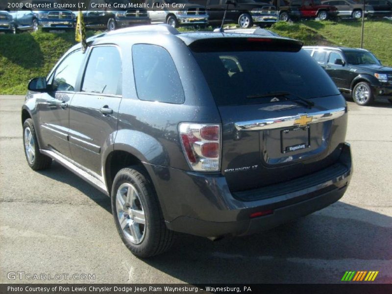 Granite Gray Metallic / Light Gray 2008 Chevrolet Equinox LT