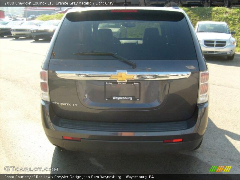 Granite Gray Metallic / Light Gray 2008 Chevrolet Equinox LT
