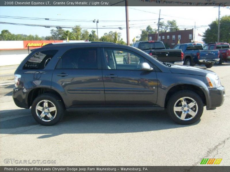 Granite Gray Metallic / Light Gray 2008 Chevrolet Equinox LT