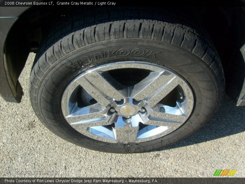 Granite Gray Metallic / Light Gray 2008 Chevrolet Equinox LT