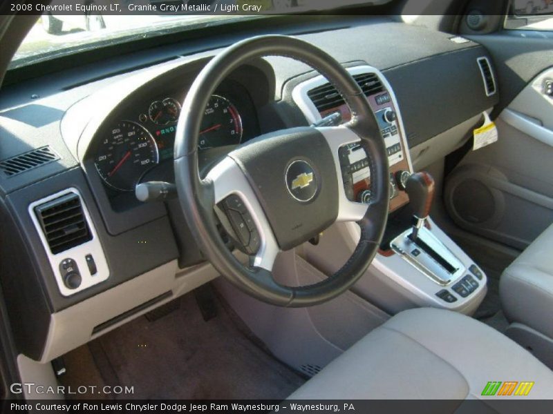 Granite Gray Metallic / Light Gray 2008 Chevrolet Equinox LT