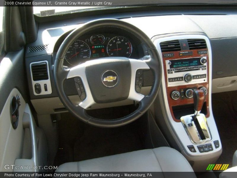 Granite Gray Metallic / Light Gray 2008 Chevrolet Equinox LT