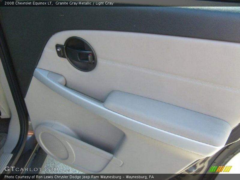 Granite Gray Metallic / Light Gray 2008 Chevrolet Equinox LT
