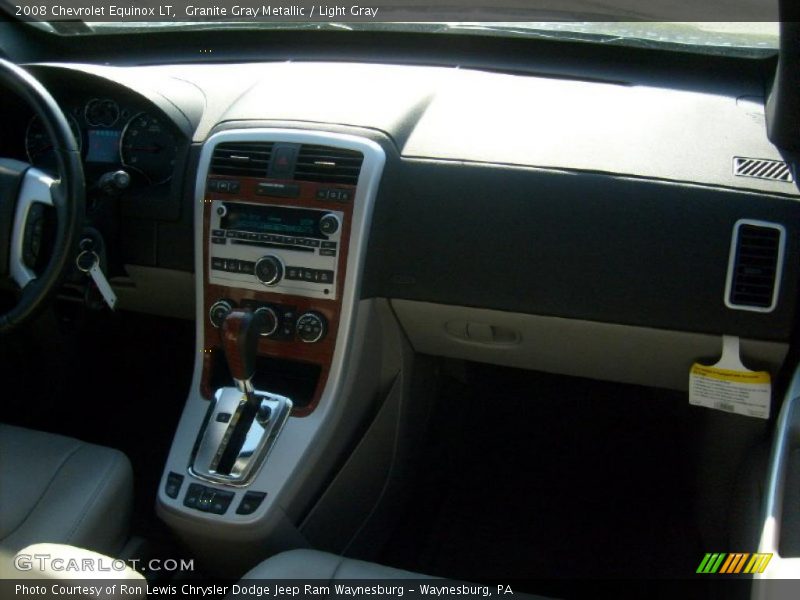 Granite Gray Metallic / Light Gray 2008 Chevrolet Equinox LT