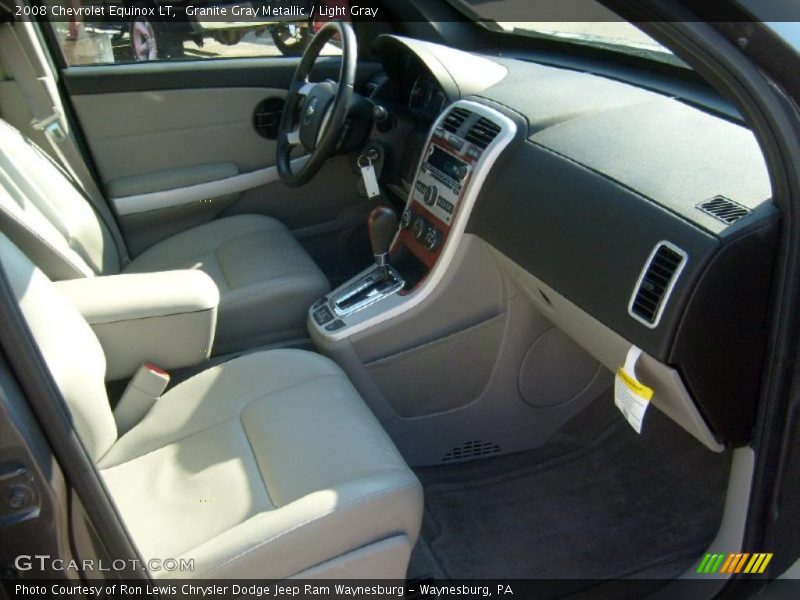 Granite Gray Metallic / Light Gray 2008 Chevrolet Equinox LT