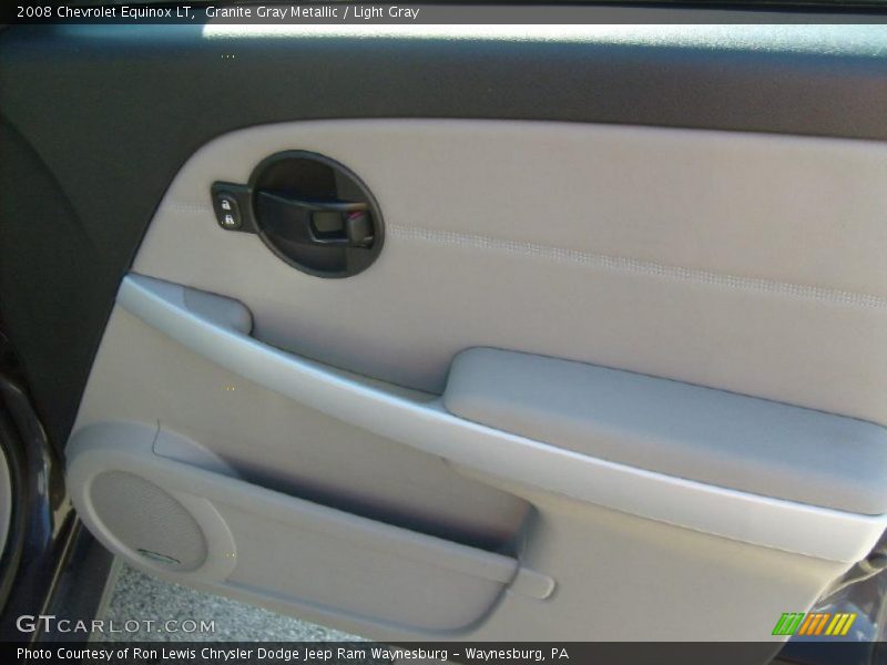 Granite Gray Metallic / Light Gray 2008 Chevrolet Equinox LT