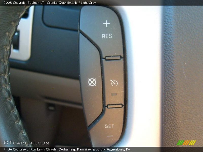 Granite Gray Metallic / Light Gray 2008 Chevrolet Equinox LT