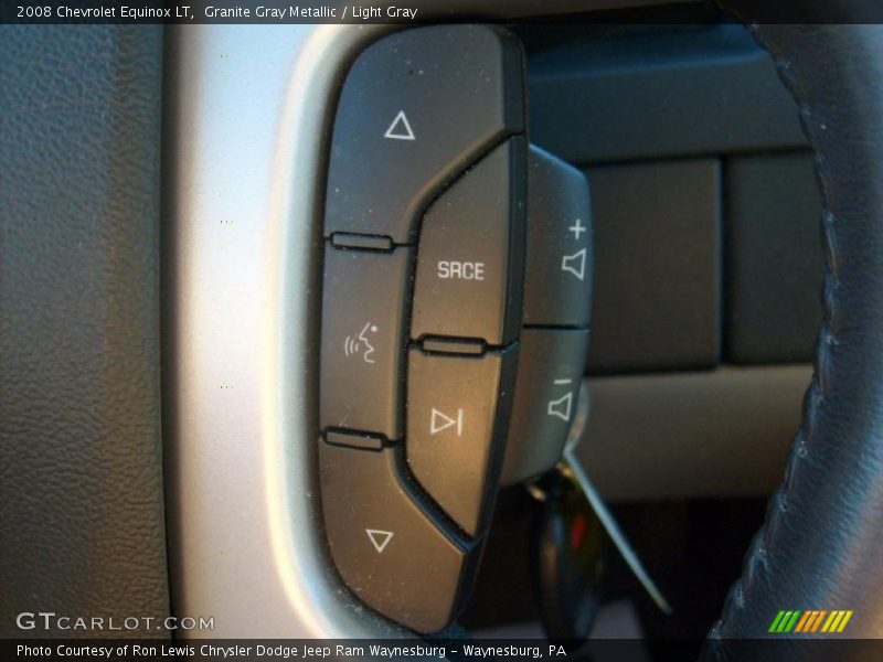 Granite Gray Metallic / Light Gray 2008 Chevrolet Equinox LT