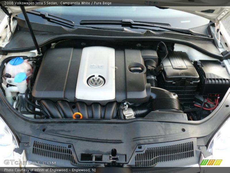 Campanella White / Pure Beige 2008 Volkswagen Jetta S Sedan