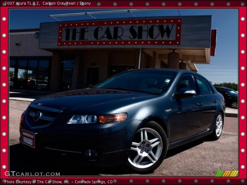 Carbon Gray Pearl / Ebony 2007 Acura TL 3.2