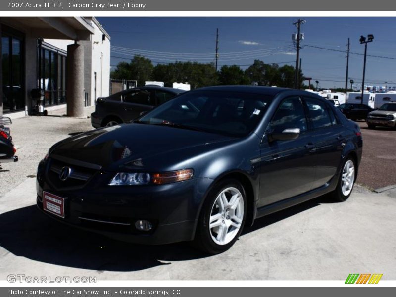 Carbon Gray Pearl / Ebony 2007 Acura TL 3.2