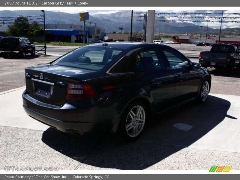 Carbon Gray Pearl / Ebony 2007 Acura TL 3.2