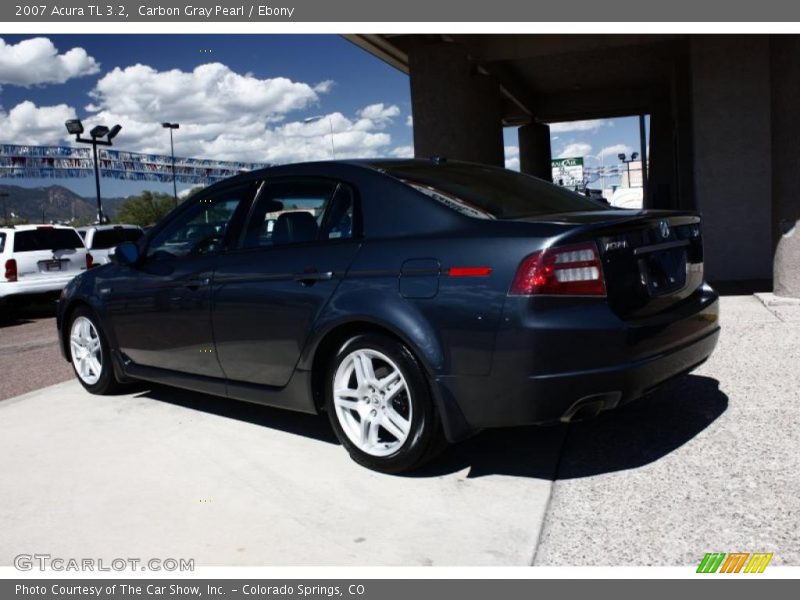 Carbon Gray Pearl / Ebony 2007 Acura TL 3.2