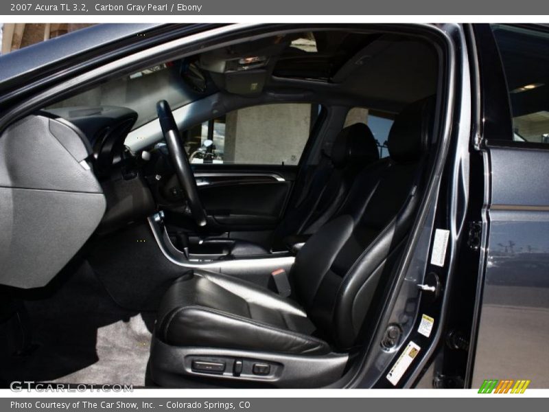 Carbon Gray Pearl / Ebony 2007 Acura TL 3.2