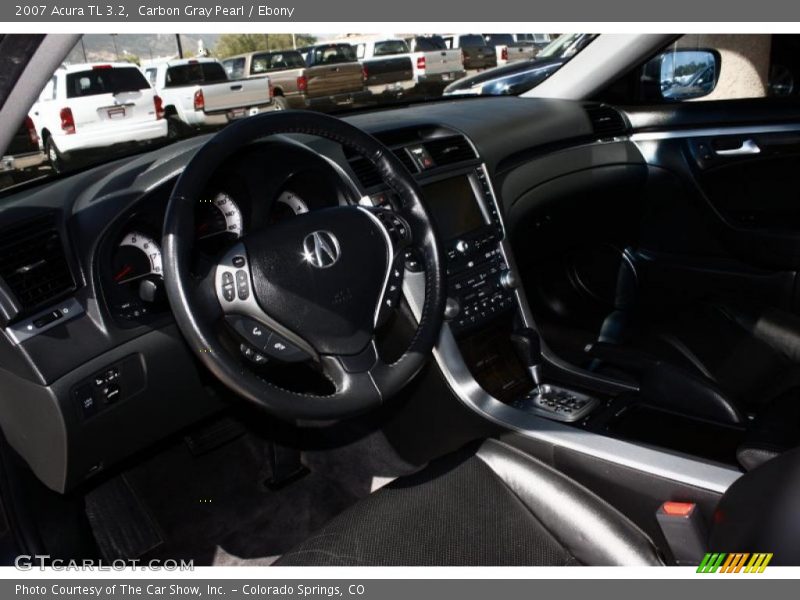 Carbon Gray Pearl / Ebony 2007 Acura TL 3.2