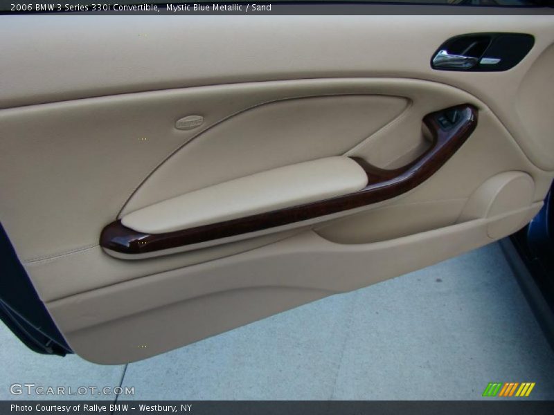Mystic Blue Metallic / Sand 2006 BMW 3 Series 330i Convertible