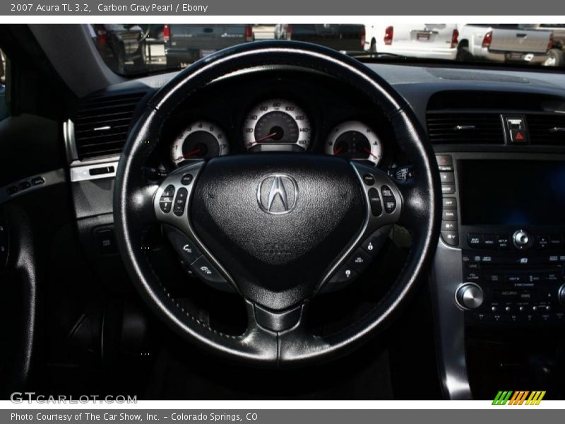 Carbon Gray Pearl / Ebony 2007 Acura TL 3.2