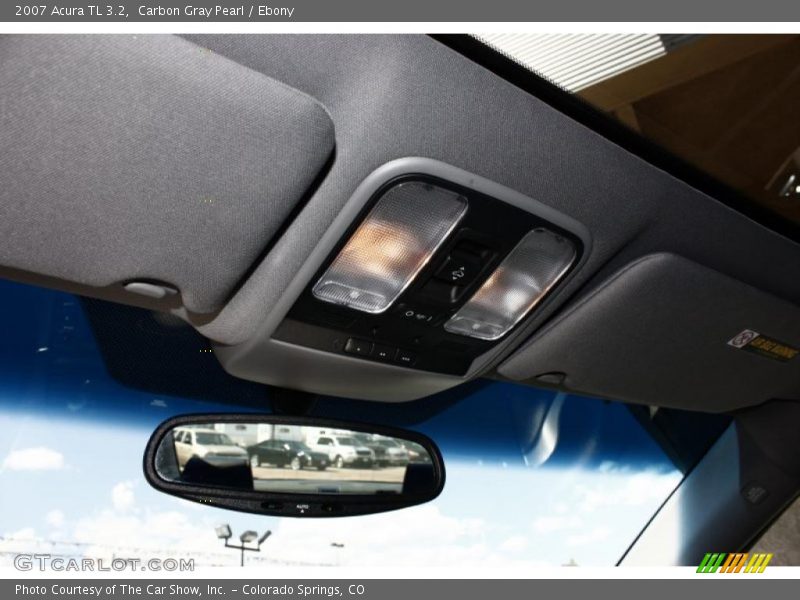 Carbon Gray Pearl / Ebony 2007 Acura TL 3.2