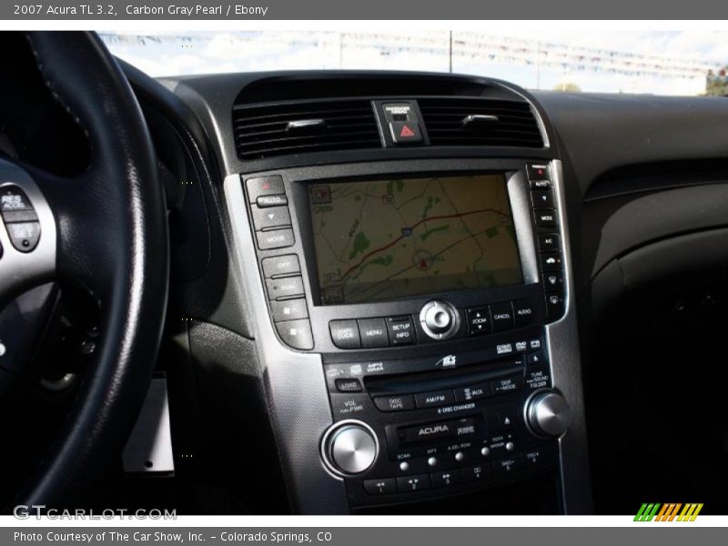 Carbon Gray Pearl / Ebony 2007 Acura TL 3.2