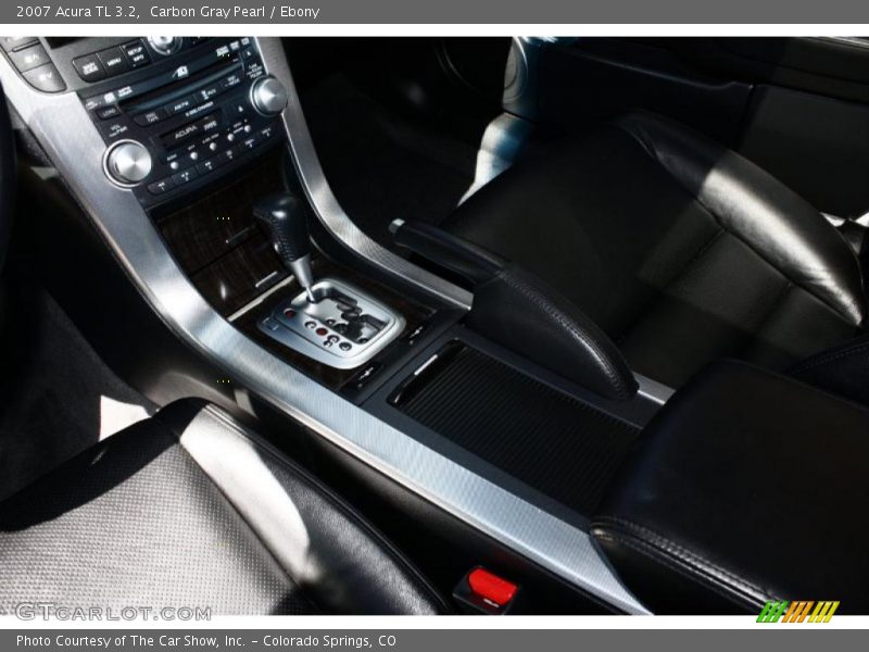 Carbon Gray Pearl / Ebony 2007 Acura TL 3.2