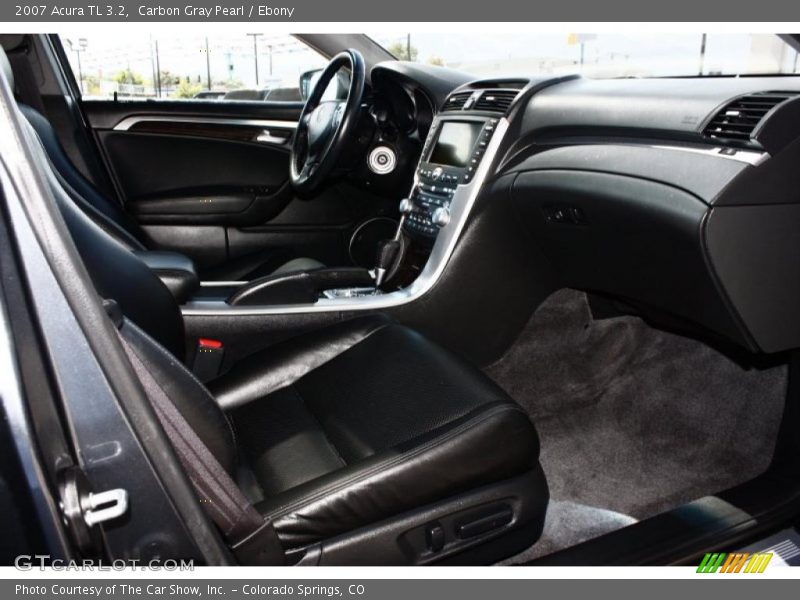 Carbon Gray Pearl / Ebony 2007 Acura TL 3.2