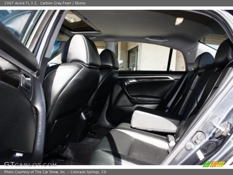Carbon Gray Pearl / Ebony 2007 Acura TL 3.2
