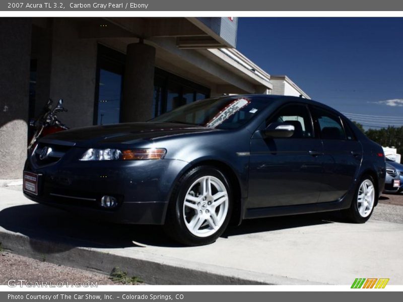 Carbon Gray Pearl / Ebony 2007 Acura TL 3.2