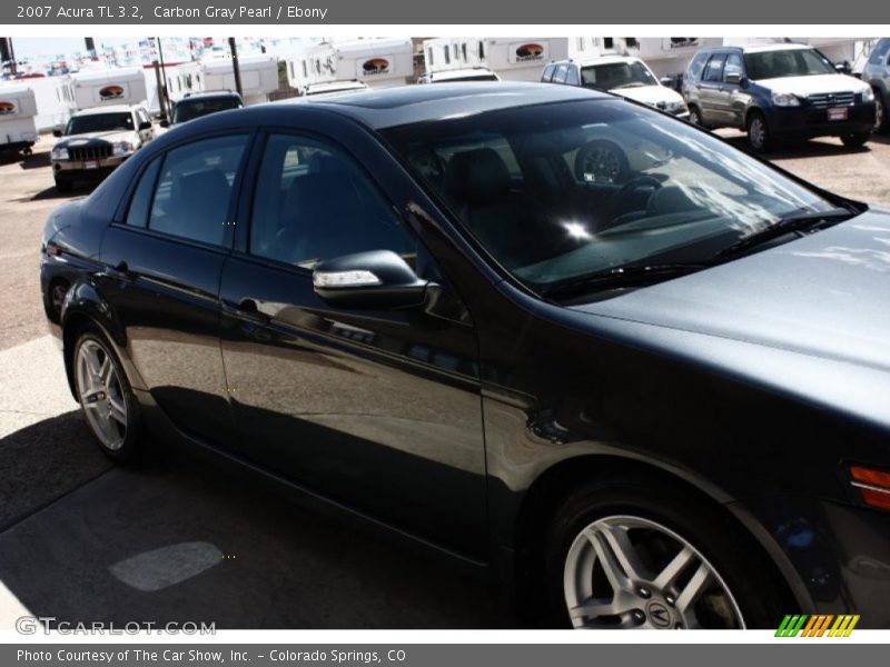 Carbon Gray Pearl / Ebony 2007 Acura TL 3.2